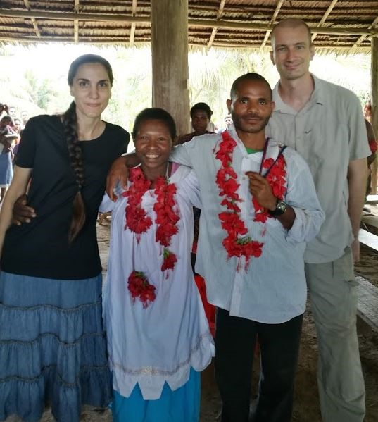 Die erste Hochzeit von gläubigen Iski